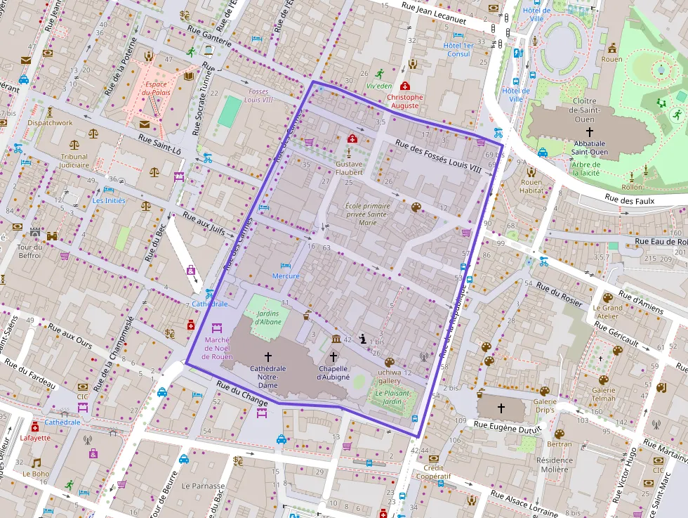 Appartement 75 m² trois pièces à vendre à Rouen