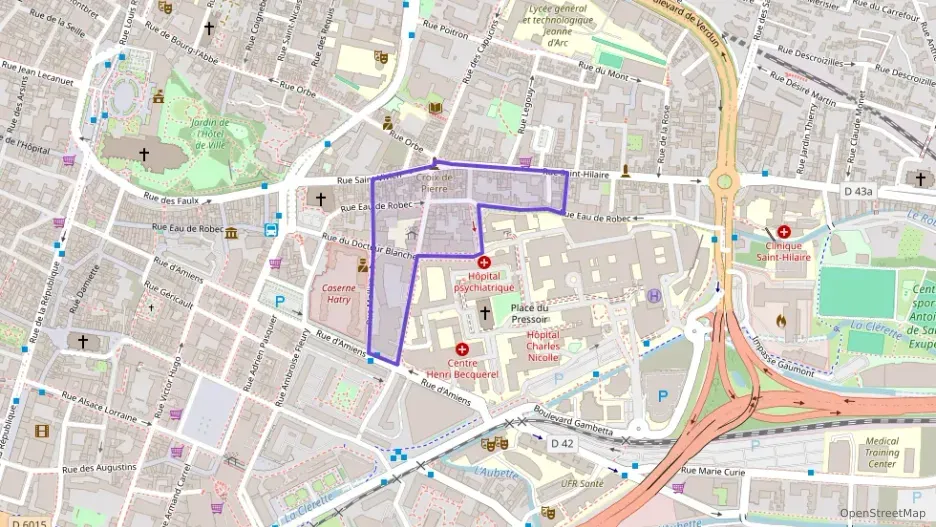 Appartement 57 m² trois pièces à vendre à Rouen
