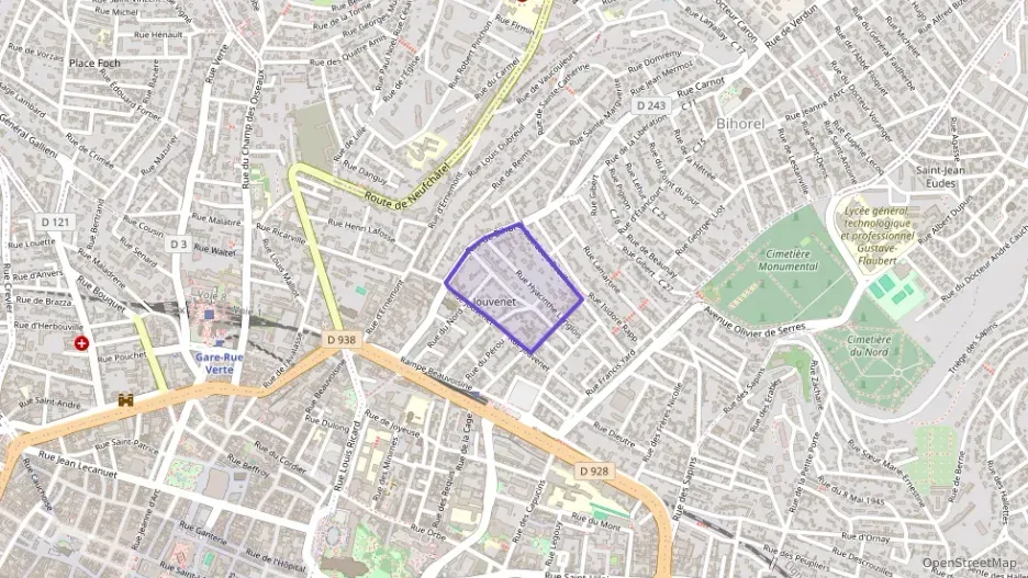 Appartement 25 m² une piece à vendre à Rouen