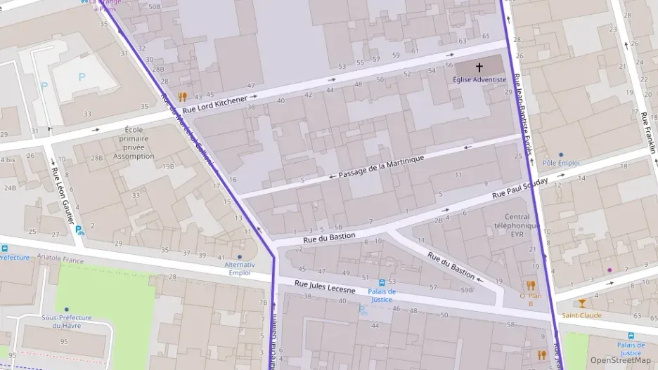 Appartement 50 m² deux pieces à vendre à Le Havre