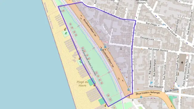 Appartement 92 m² quatre pièces à vendre à Le Havre