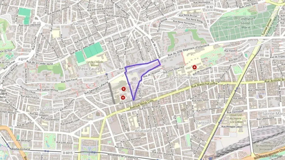 Appartement 93 m² quatre pièces à vendre à Le Havre