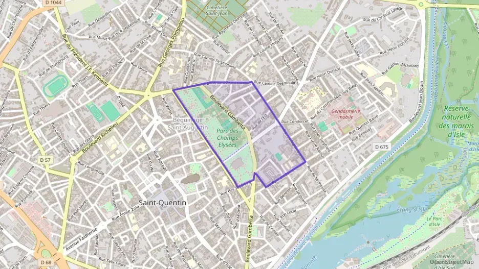 Appartement 100 m² quatre pièces à vendre à Saint-Quentin