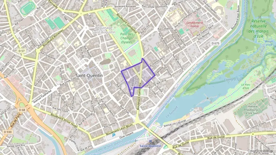 Appartement 92 m² cinq pièces à vendre à Saint-Quentin Appartement 92 m² cinq pièces à vendre à Saint-Quentin