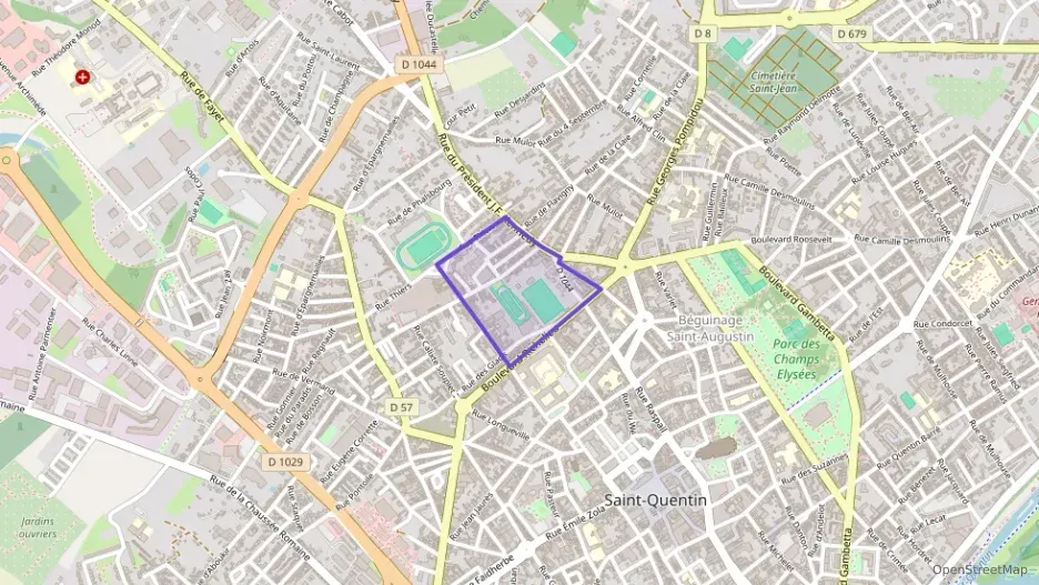 Appartement 27 m² deux pieces à vendre à Saint-Quentin
