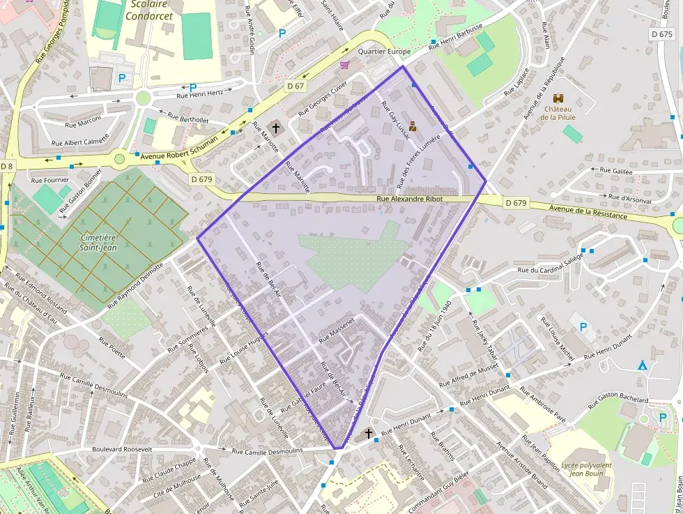 Appartement 51 m² deux pieces à vendre à Saint-Quentin