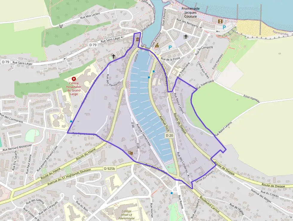 Appartement 70 m² trois pièces à vendre à Saint-Valery-en-Caux