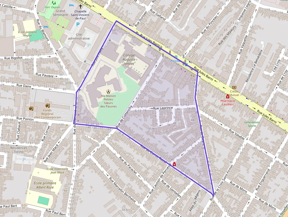 Appartement 32 m² deux pieces à vendre à Amiens