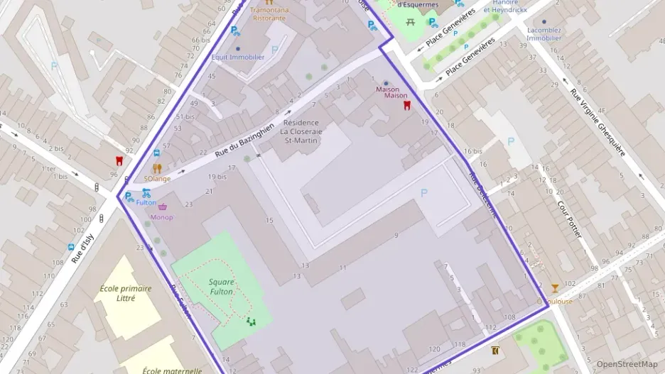 Appartement 27 m² une piece à vendre à Lille Appartement 27 m² une piece à vendre à Lille