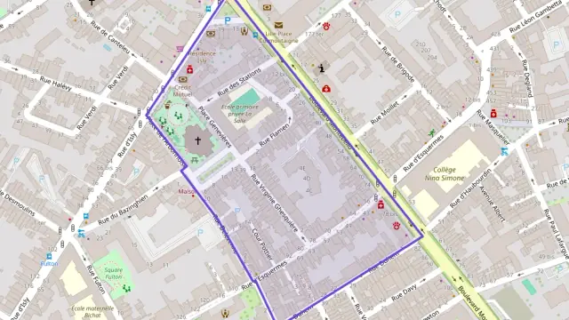 Appartement 45 m² une piece à vendre à Lille