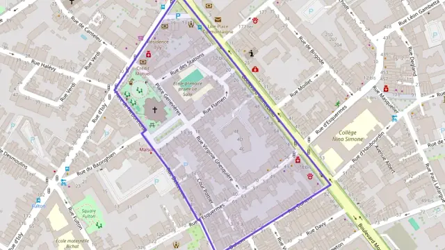 Appartement 60 m² une piece à vendre à Lille