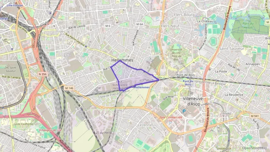 Appartement 40 m² deux pieces à vendre à Lille