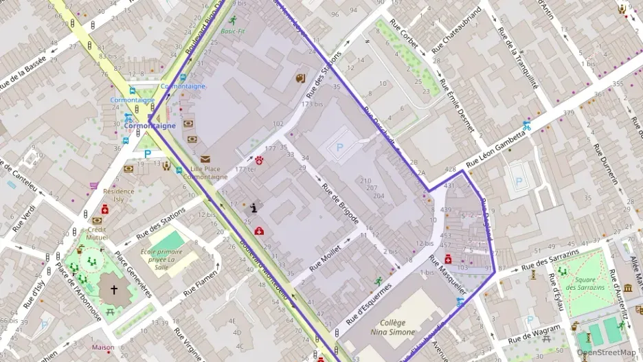 Appartement 47 m² deux pieces à vendre à Lille Appartement 47 m² deux pieces à vendre à Lille