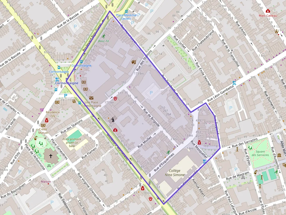 Appartement 37 m² deux pieces à vendre à Lille