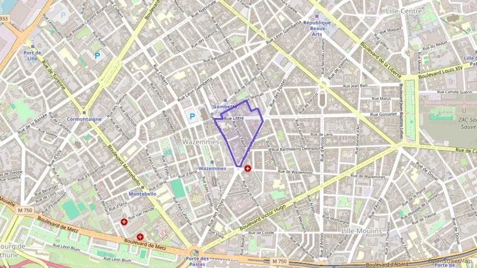 Appartement 46 m² deux pieces à vendre à Lille