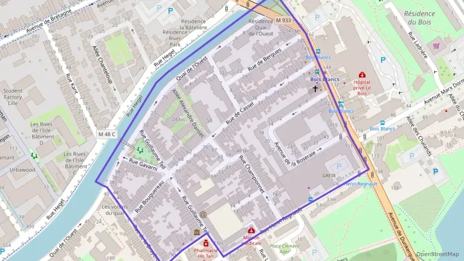 Appartement 30 m² une piece à vendre à Lille