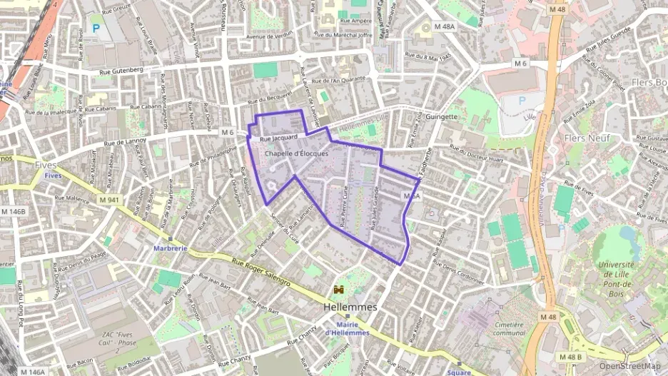 Appartement 30 m² une piece à vendre à Lille