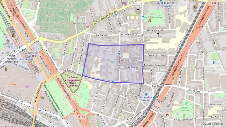 Appartement 67 m² quatre pièces à vendre à Lille