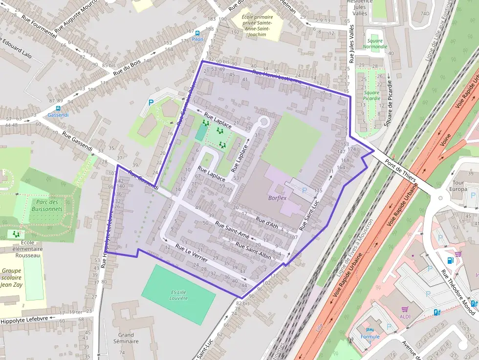 Appartement 25 m² une piece à vendre à Lille