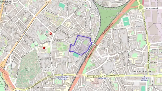 Appartement 25 m² une piece à vendre à Lille