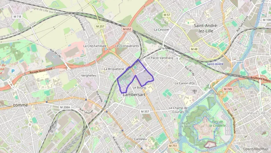 Appartement 120 m² quatre pièces à vendre à Lambersart
