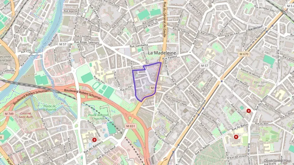 Appartement 68 m² trois pièces à vendre à La Madeleine
