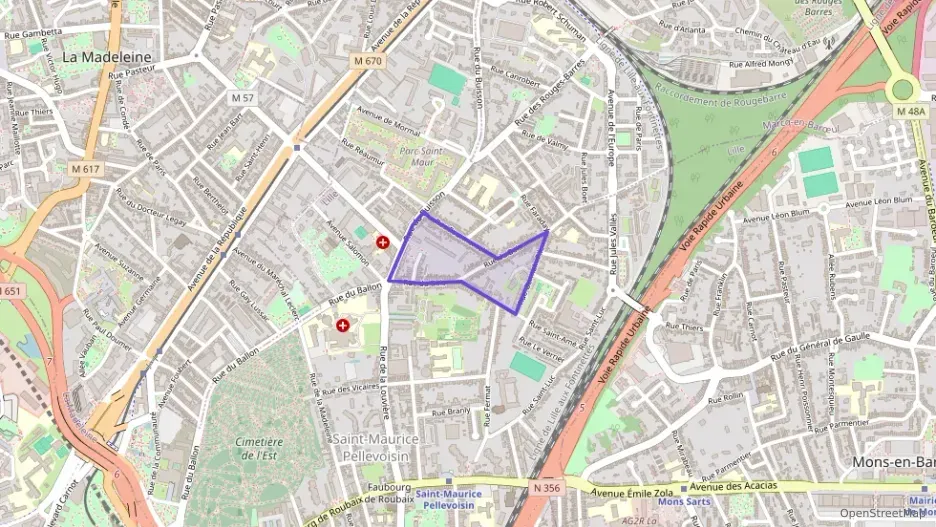 Appartement 27 m² une piece à vendre à Lille