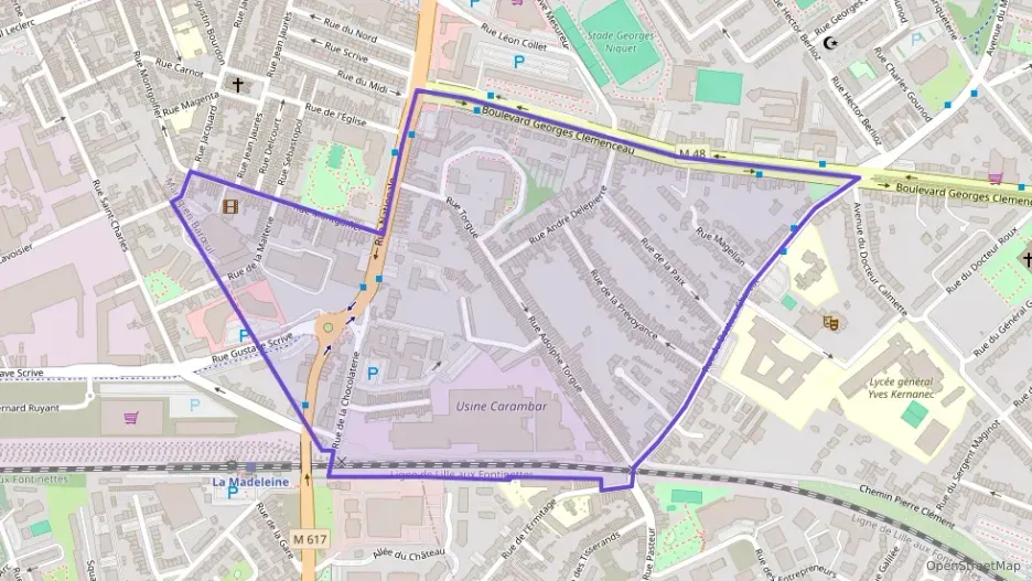 Appartement 55 m² trois pièces à vendre à Marcq-en-Barœul