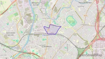 Appartement 55 m² trois pièces à vendre à Marcq-en-Barœul
