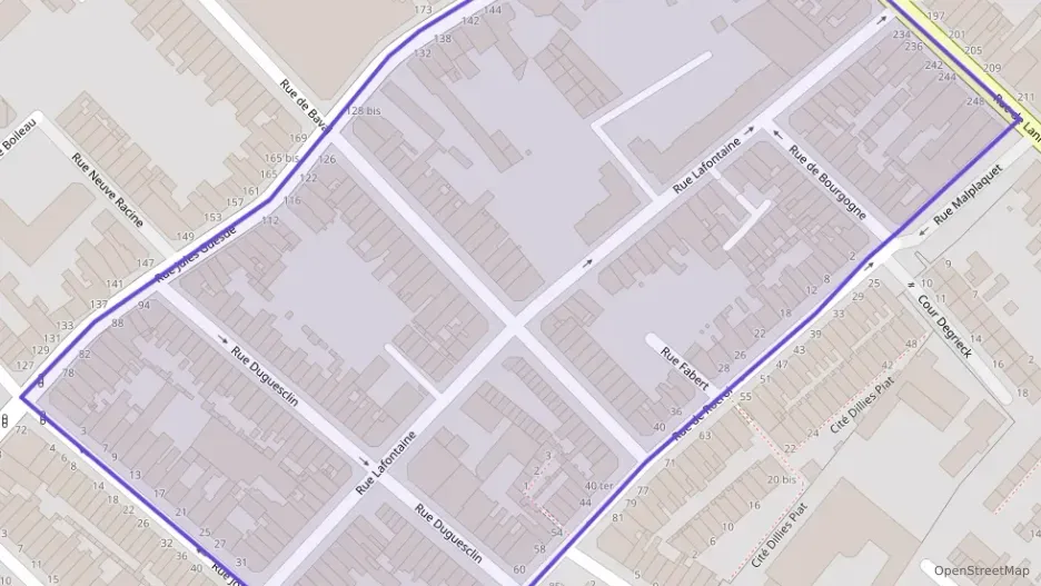 Appartement 61 m² quatre pièces à vendre à Roubaix