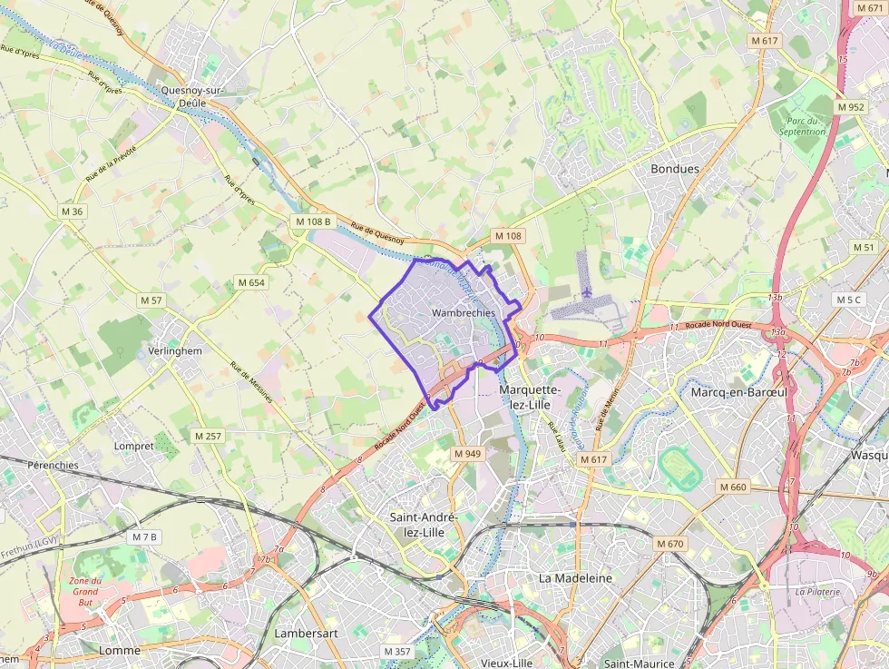 Appartement 41 m² deux pieces à vendre à Wambrechies