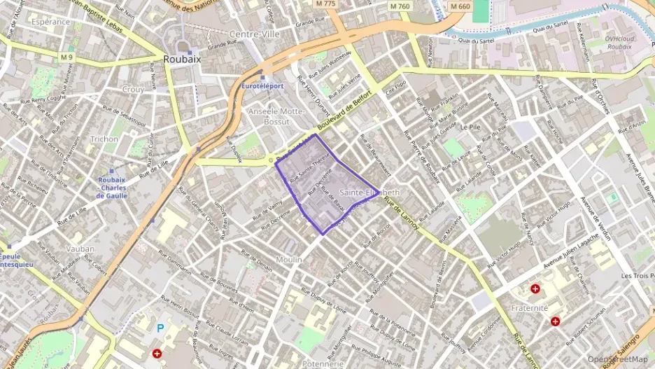 Appartement 30 m² une piece à vendre à Roubaix