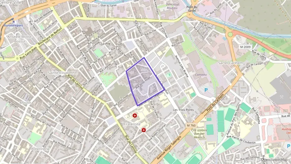 Appartement 50 m² trois pièces à vendre à Roubaix