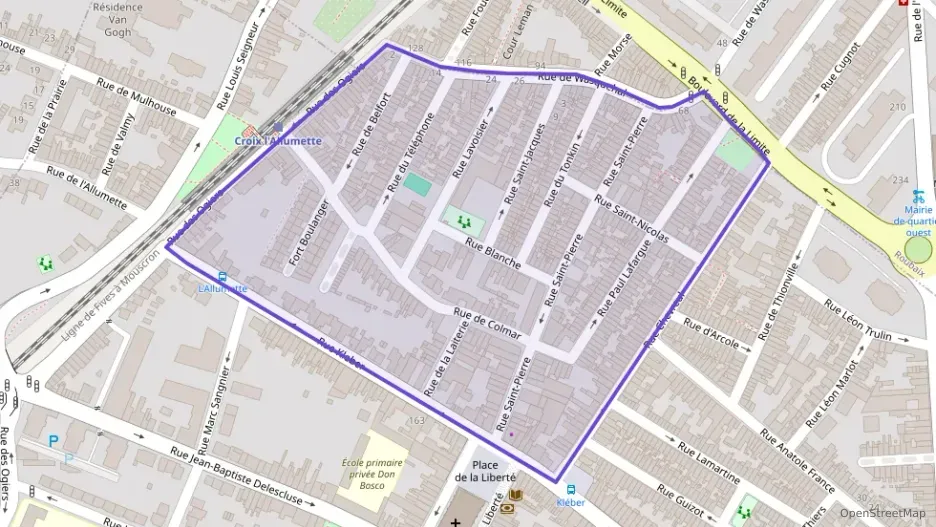Appartement 53 m² deux pieces à vendre à Croix