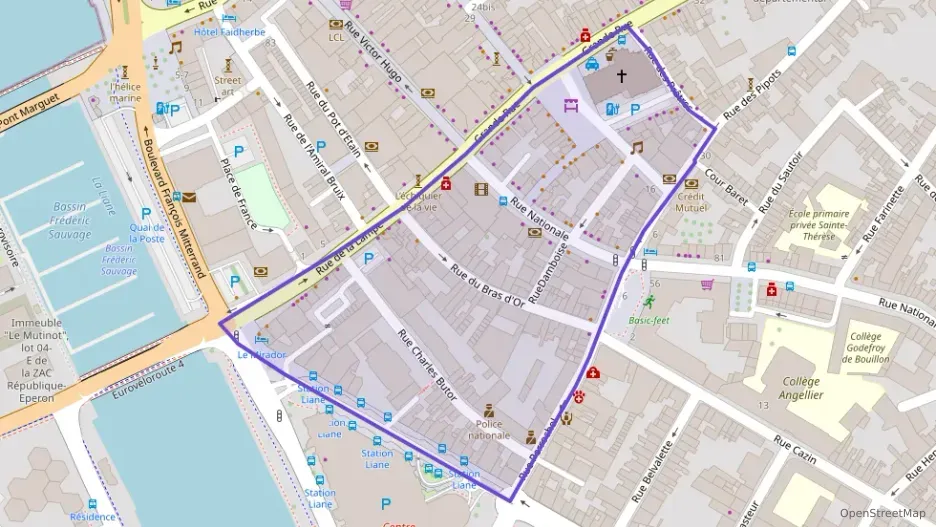 Appartement 66 m² trois pièces à vendre à Boulogne-sur-Mer