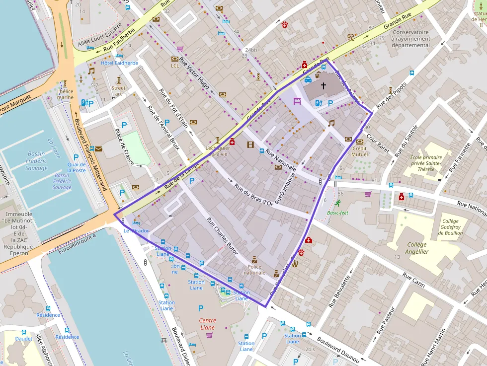 Appartement 50 m² trois pièces à vendre à Boulogne-sur-Mer