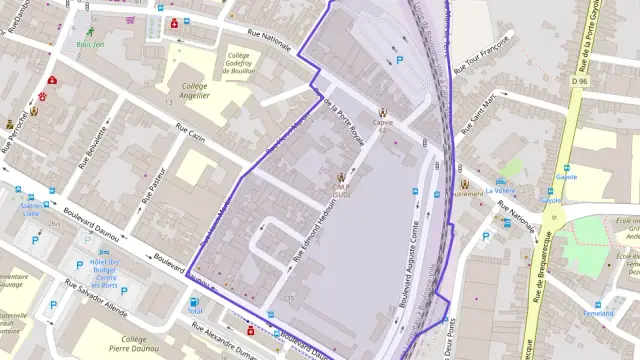 Appartement 44 m² deux pieces à vendre à Boulogne-sur-Mer