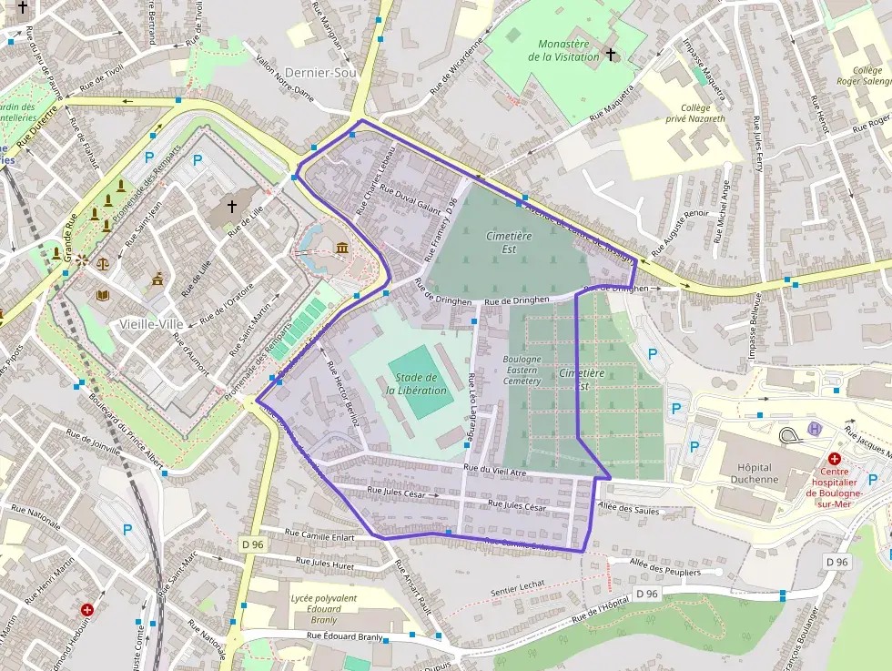 Appartement 40 m² deux pieces à vendre à Boulogne-sur-Mer