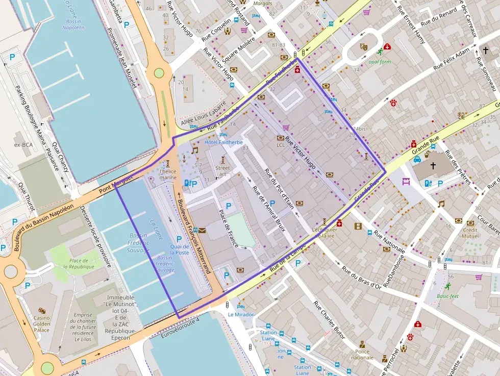 Appartement 44 m² deux pieces à vendre à Boulogne-sur-Mer