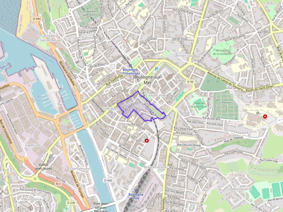 Appartement 54 m² deux pieces à vendre à Boulogne-sur-Mer