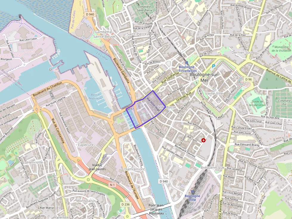 Appartement 59 m² trois pièces à vendre à Boulogne-sur-Mer