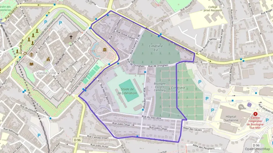 Appartement 51 m² deux pieces à vendre à Boulogne-sur-Mer