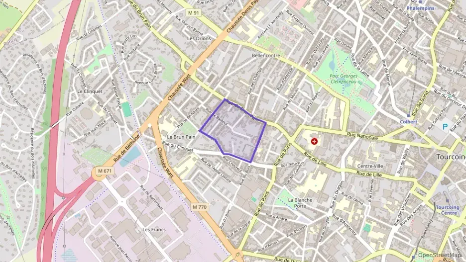 Appartement 59 m² deux pieces à vendre à Tourcoing