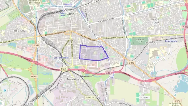 Appartement 37 m² deux pieces à vendre à Calais