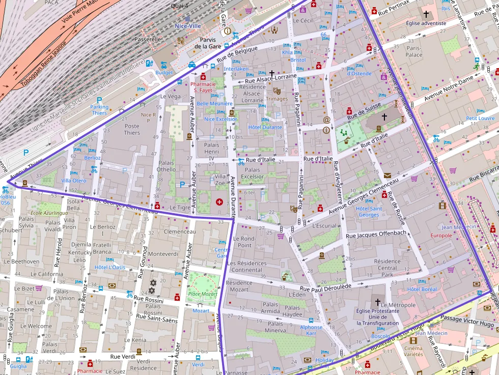 Appartement 77 m² trois pièces à vendre à Nice