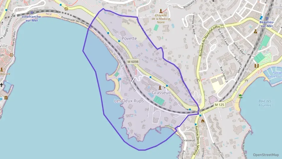 Appartement 28 m² deux pieces à vendre à Villefranche-sur-Mer
