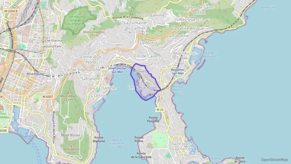 Appartement 28 m² deux pieces à vendre à Villefranche-sur-Mer Appartement 28 m² deux pieces à vendre à Villefranche-sur-Mer