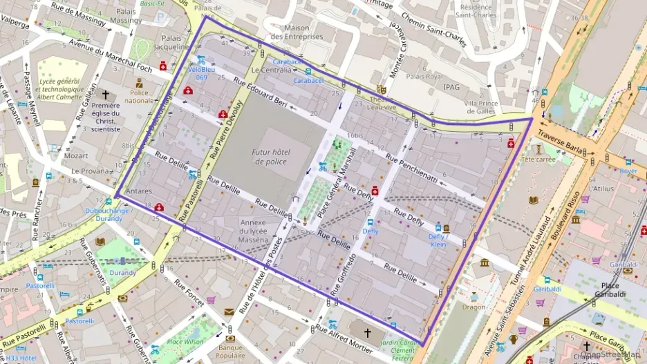 Appartement 57 m² trois pièces à vendre à Nice