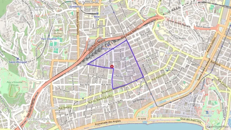 Appartement 36 m² une piece à vendre à Nice