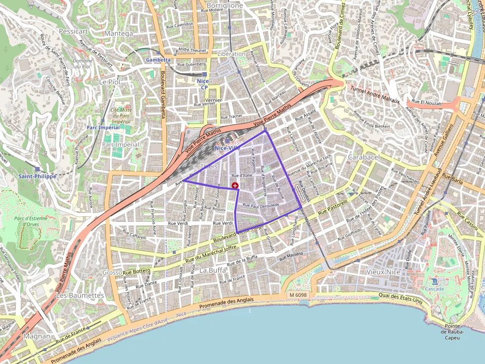 Appartement 30 m² deux pieces à vendre à Nice